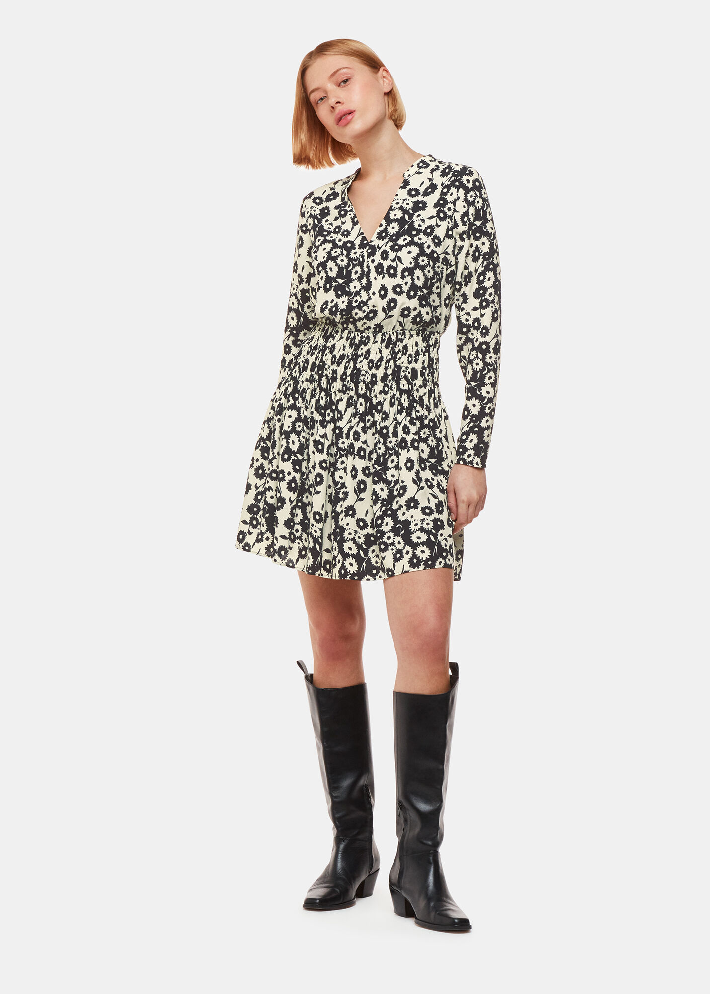 Whistles pebble print dress on sale